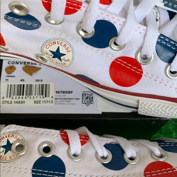 Converse CGAS OX white/university red Men’s - Picture 16 of 16